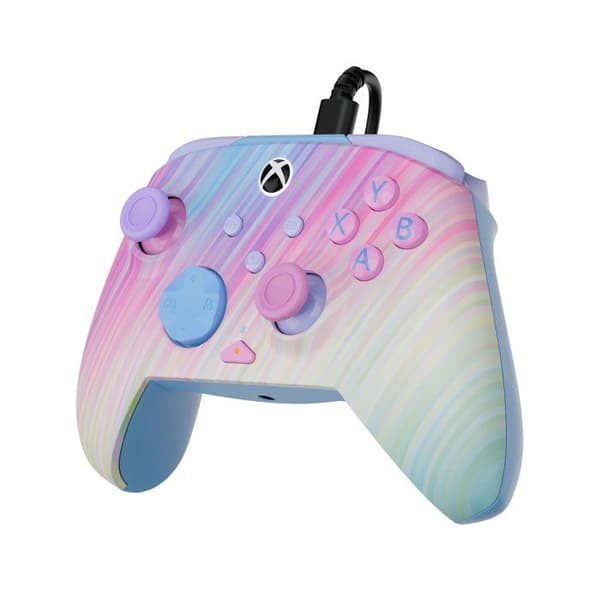 Turtle Beach Rematch Advanced Cotton Candy kabelcontroller til Xbox Series XS, Xbox One og PC