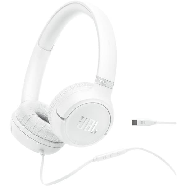 Over-ear headset - Kablet USB-C - JBL - TUNE 530 C - Hvid