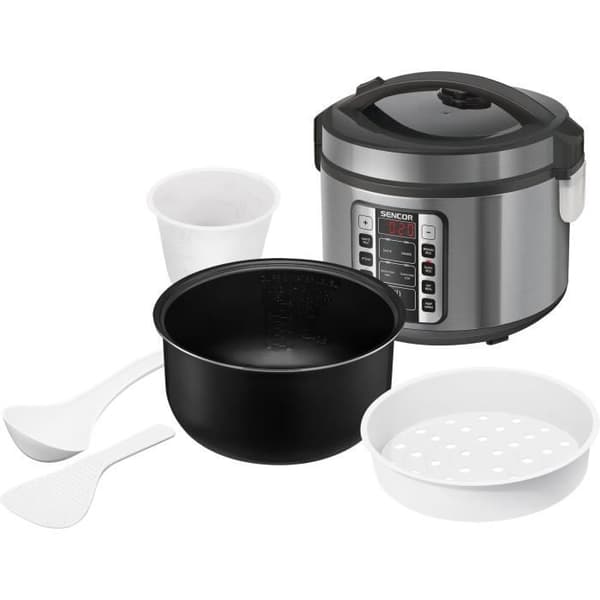 Multifunktionel riskoger - SENCOR - SRM 3151BK - 700 W - 1,5 L - Rustfrit stål