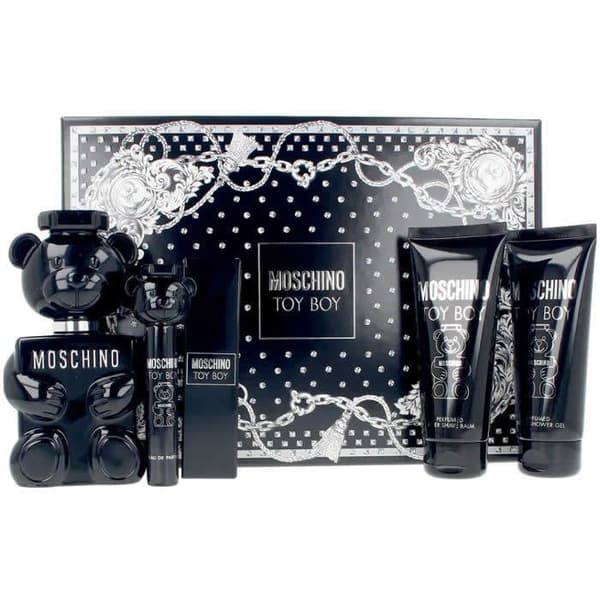 Moschino Toy Boy Eau De Parfum Spray 100ml Sæt 4 Stykker
