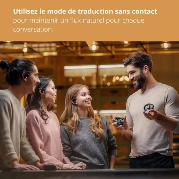 Vasco Translator E1 - Øretelefon Oversætter - Over 50 Sprog