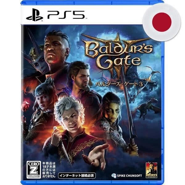 Videospil - Baldur's Gate 3 (JAP) - PS5 - RPG - Multiplayer - PEGI 7+