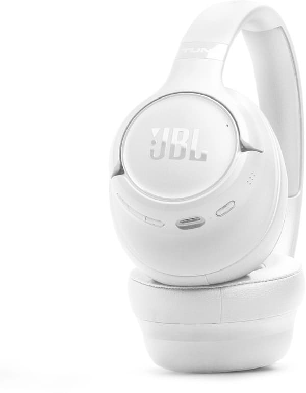 Over-ear headset - Trådløs - JBL - Tune 730BT - Hvid