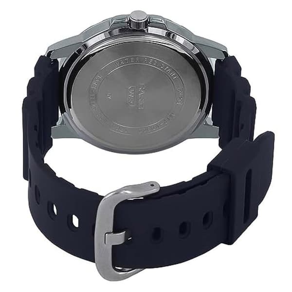 Ur - CASIO - MTP-VD300-1B - Quartz - Sort Urskive - Sort Gummirem