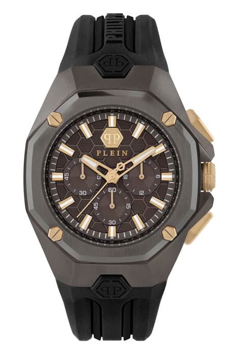 Philipp Plein Ur - Mænd - PWTBA0323 - Sort Silikone - 45mm - 5 bar