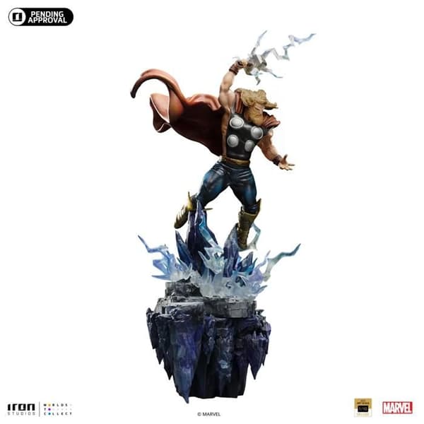 Iron Studios - Deluxe BDS Art Scale 1/10 - Marvel - Thor "Infinity Gauntlet" Staty 44cm