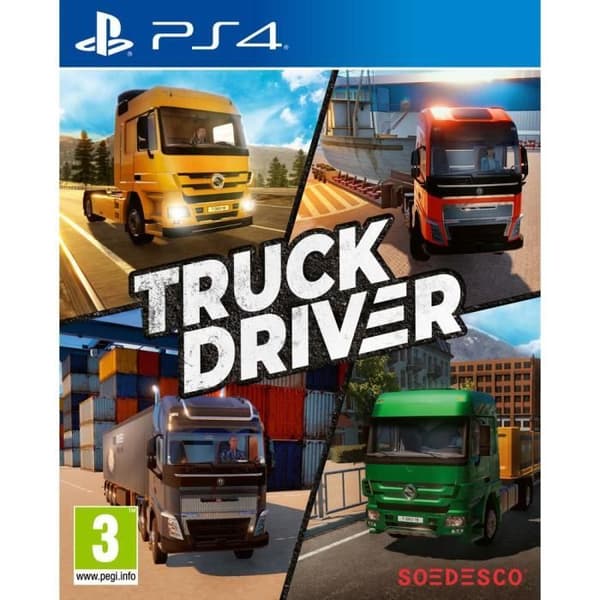 Lastbilchauffør Spil PS4