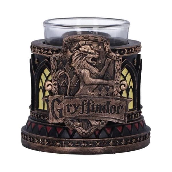 HARRY POTTER: GRYFFINDOR TEALIGHT HOLDER NEMESIS NOW B6664B24