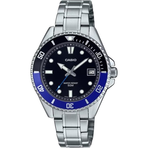 Ur - CASIO - MDV-10D-1A2 - Kvarts - Rustfrit stål - Vandafvisende