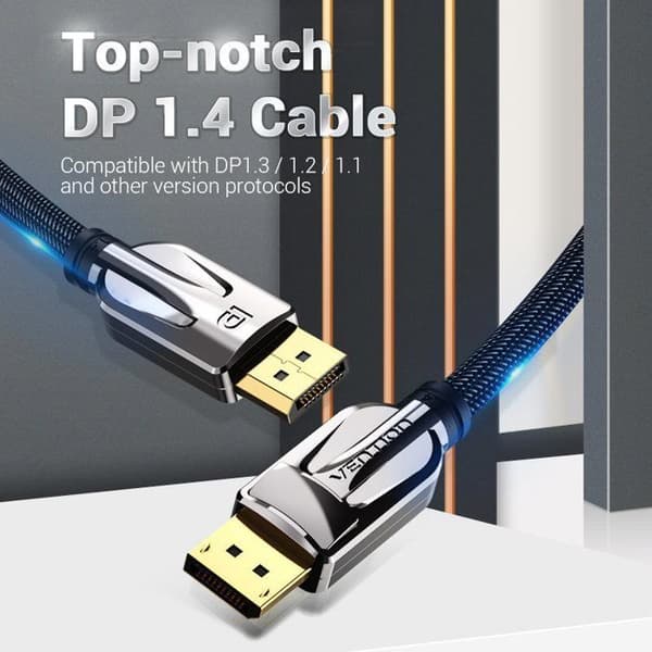 Vention DisplayPort (DP) 1.4 8K 1m Sort