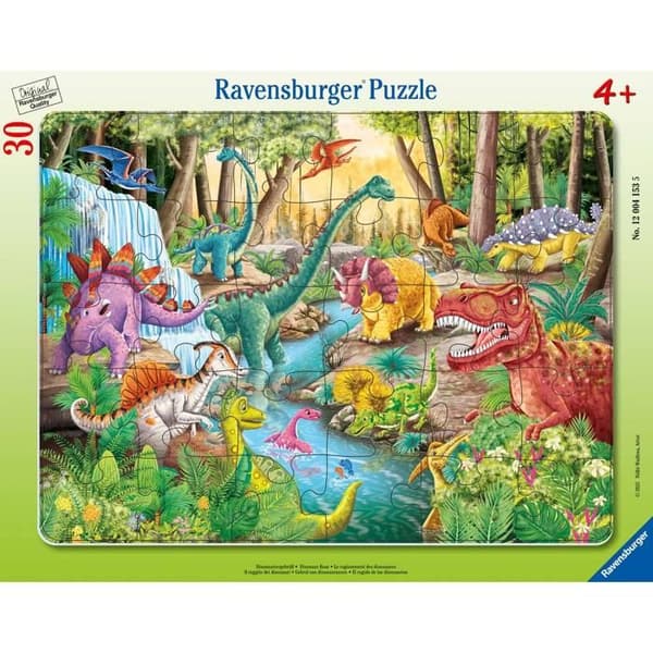 Pusselram 48 bitar: Dinosauriernas vrål