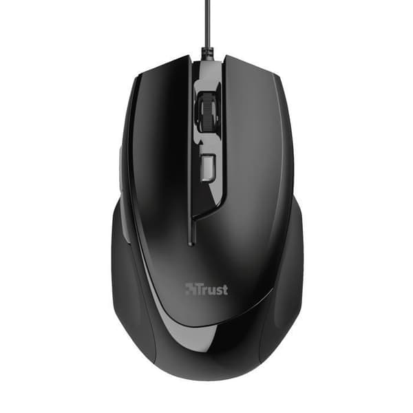 USB Kablemus - TRUST - Voca - 800-2400 DPI - Ergonomisk - 2 Tommelknapper