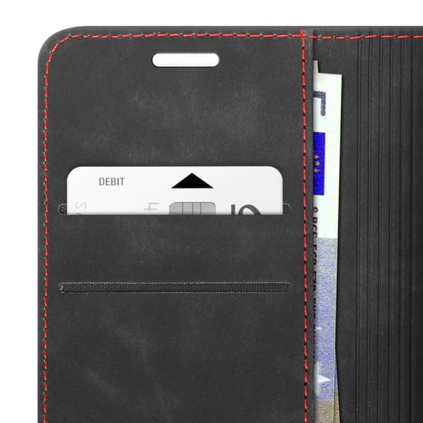 iPhone 17 Pro Etui - TACTICAL - Model Xproof - Video Støtte - Kortlomme - Sort