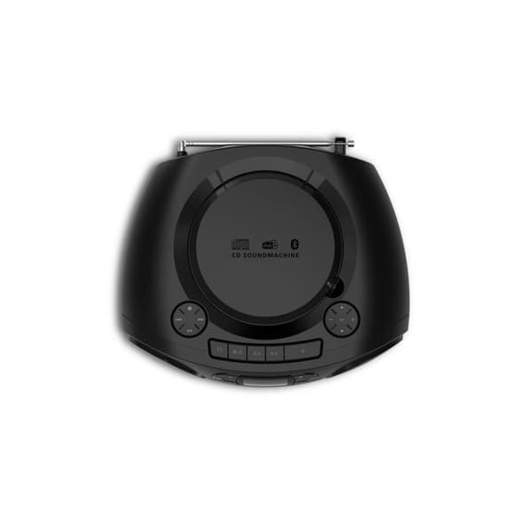 Radio Philips TAZ2500 med multikilde CD-afspiller FM/DAB+/DAB Sort