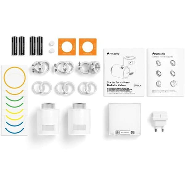 Radiatorventiler - Netatmo - Smart - Spara 37% - Kontrollera med Siri - Programmerbar