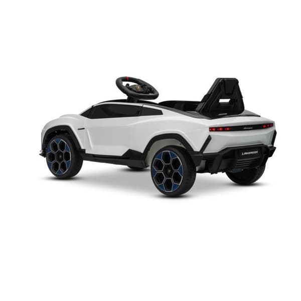 Elbil til børn 12V Lamborghini Lanzador, 3 til 6 år, hvid