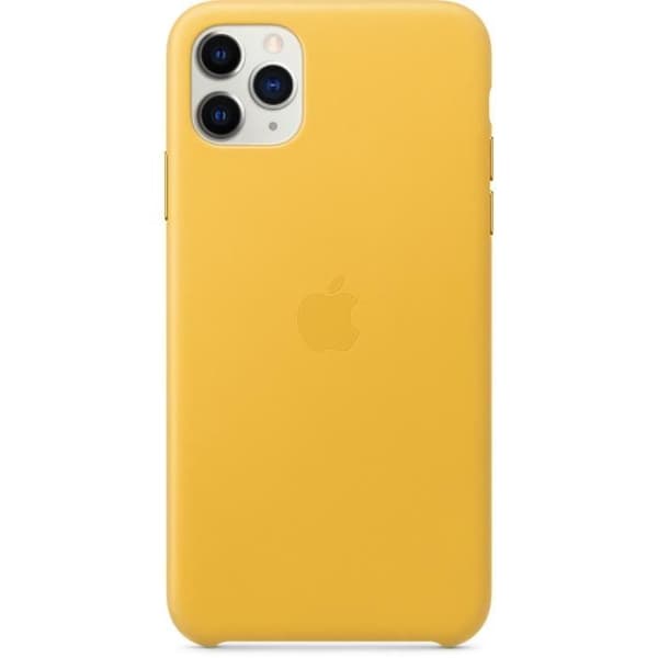 APPLE Læderetui Citronfrostet til iPhone 11 Pro Max