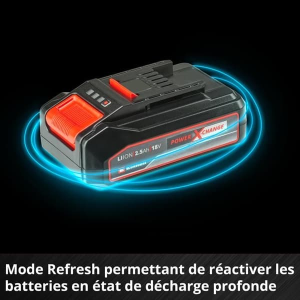 Einhell Starter Kit 2,5 Ah PXC (Lithium-Ion, 18V, oplader + 1 batteri 2,5Ah, til Einhell PXC apparater)