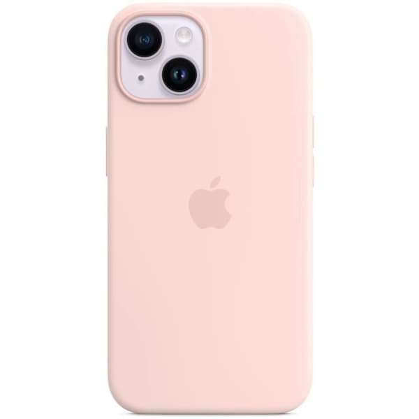 APPLE iPhone 14 silikonfodral Chalk Pink