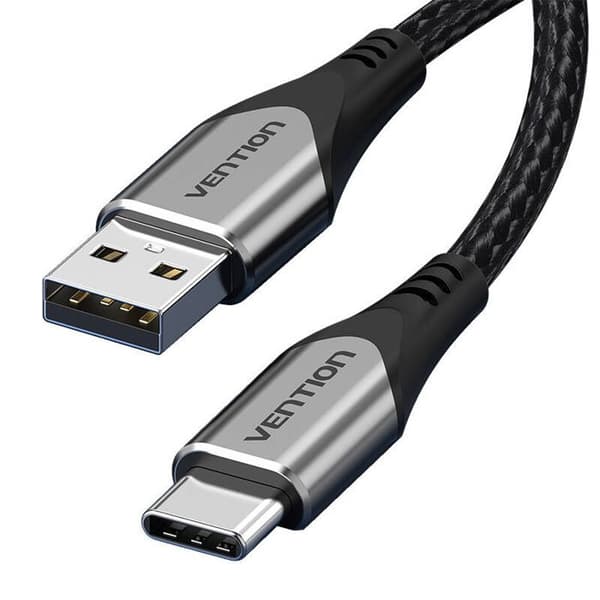 Vention USB A til USB-C kabel til telefon, bærbar computer, tablet 05 meter 3A