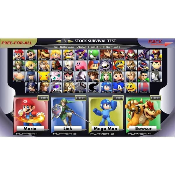 Videospil - NINTENDO - SUPER SMASH BROS. - 3DS - Kamp - 60 fps - PEGI 7+