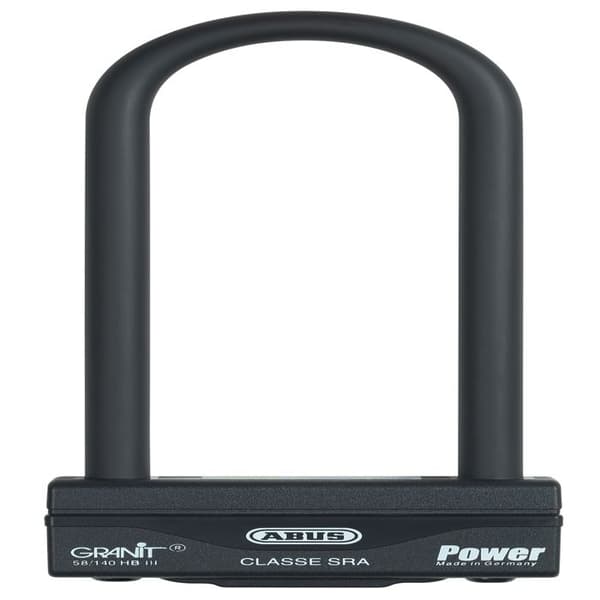 Granit Power U-formet motorcykellås - ABUS - 58/140HB3 100
