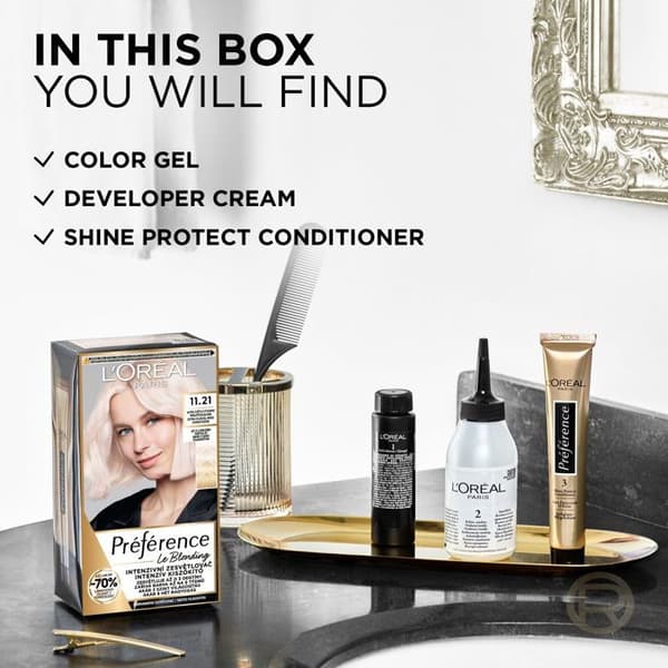 L'ORÉAL PARIS Préference Le Blonding 11.21 Ultra Light Cool Pearl Blonde
