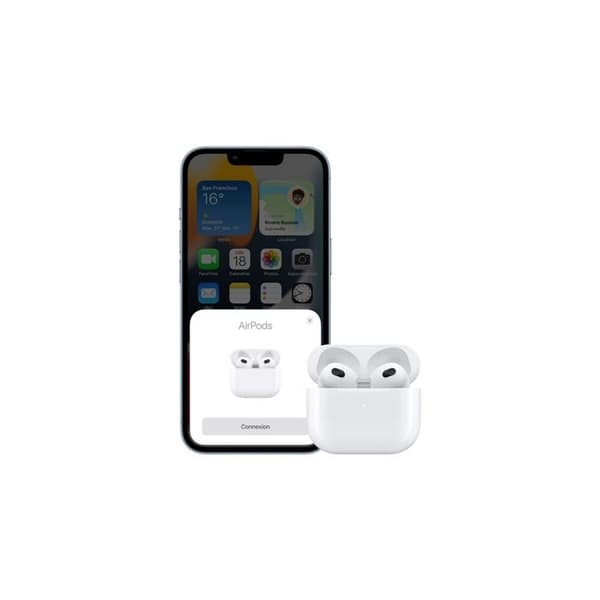 Apple AirPods 3:e generationen + MagSafe laddningsfodral