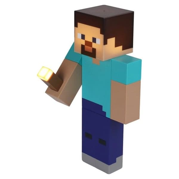 Lanterne - HALANTEX - Steve - Minecraft - 26 cm - Blå