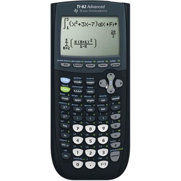Räknare - TEXAS TEXAS INSTRUMENTS - TI-82 Advanced