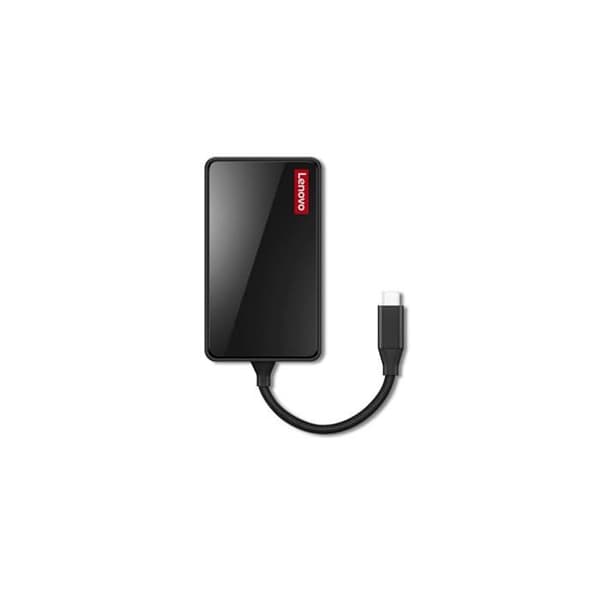 100 Ports USB-C Resedock - Plast - Bärbara datorer