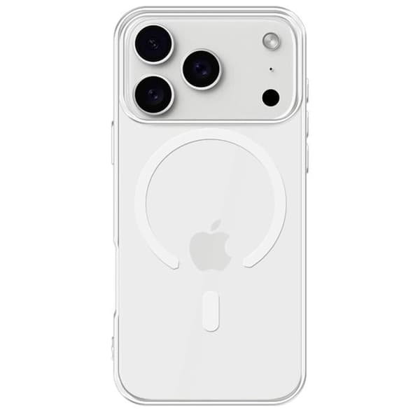 3mk Clear MagCase til iPhone 17 Pro Max - Gennemsigtig