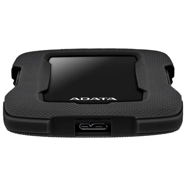 ADATA HD330 bärbar extern hårddisk - 2 TB - USB 3.1 - AES 256 bitar - svart