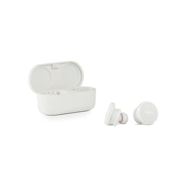 Trådløse Bluetooth in-ear høretelefoner Denon PerL Pro med støjdæmpning Hvid