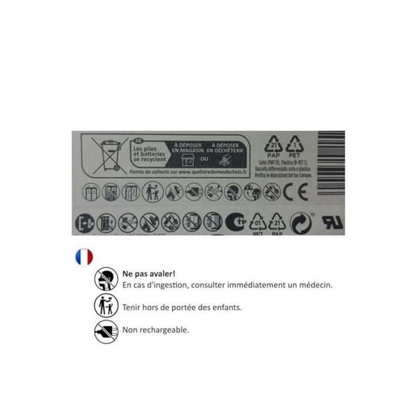 5 CR1220 batterier