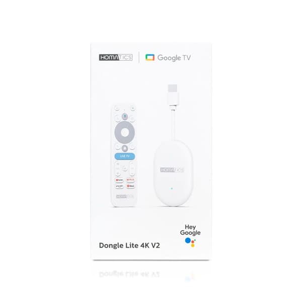 Homatics Dongle Lite 4K V2 Google TV Multimedia-läsare