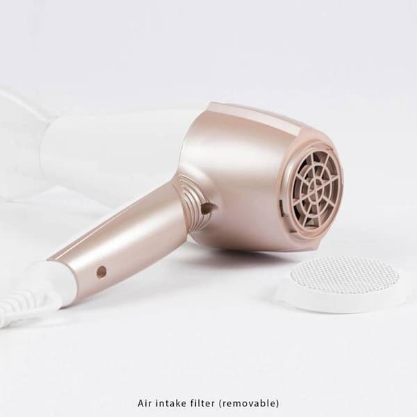 Hårtørrer ProfiCare PC-HT 3010 Hvid-Champagne