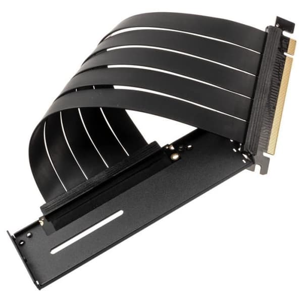 Riser GPU - Akasa - Riser Black Pro - Sort - PCIe 3 - Understøttelse af vertikal