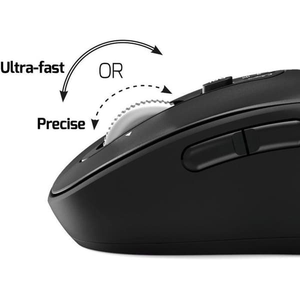 Trådløs mus - PORT Designs - 900707C EXPERT - Bluetooth - Genopladelig - Sort