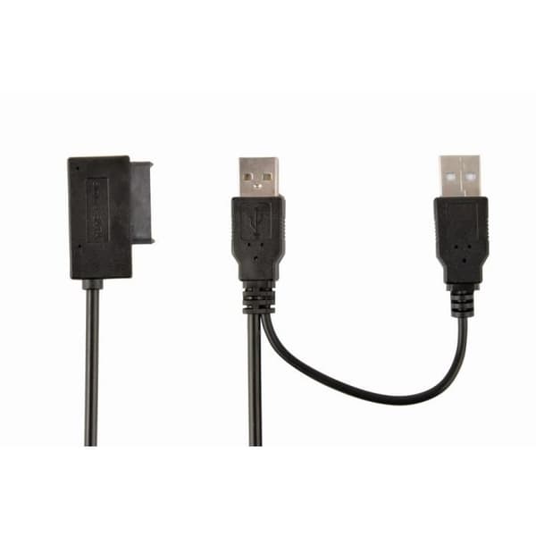 Kort og Interfaceadapter - GEMBIRD - A-USATA-01 - Sort - 0,5 m - 1,5 Gbit/s