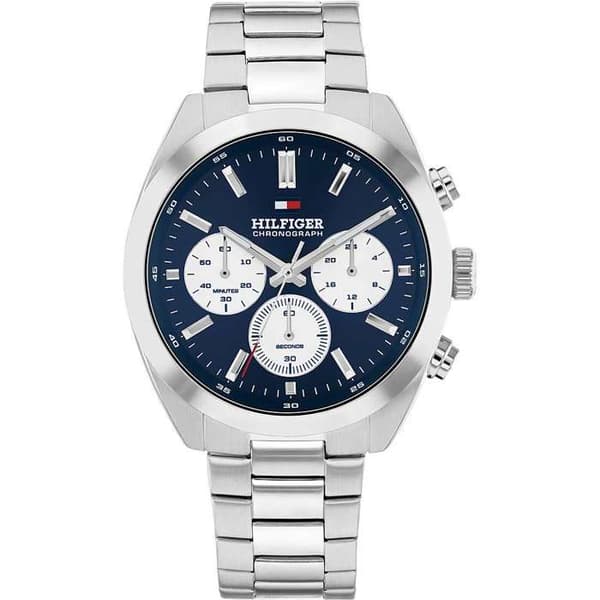 Klocka - Blå Stål - Tommy Hilfiger - 1710722