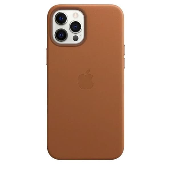 APPLE iPhone 12 Pro Max Läderfodral med MagSafe - sadelbrun