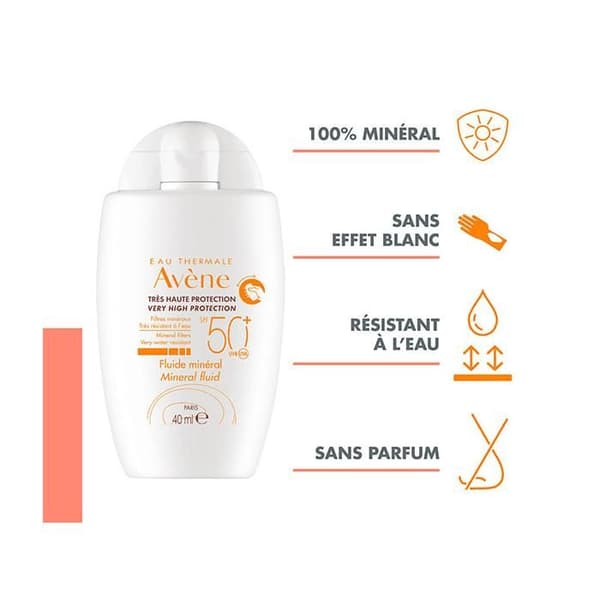 Avène Mineral Solcreme Fluid SPF50+ 40ml