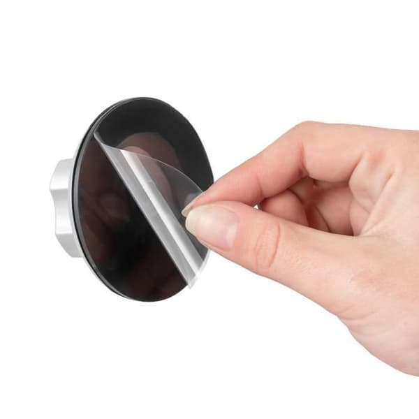 COMPACTOR Dubbel vinkelplatta med sugkoppar - Metall