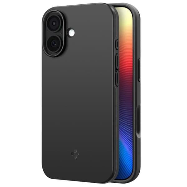 MagSafe Cover - SPIGEN - iPhone 17 - Stødabsorberende - Thin Fit - Sort