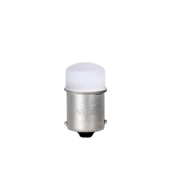 2 AMPOULER R5W A VIT LED BA15S 24 VOLT