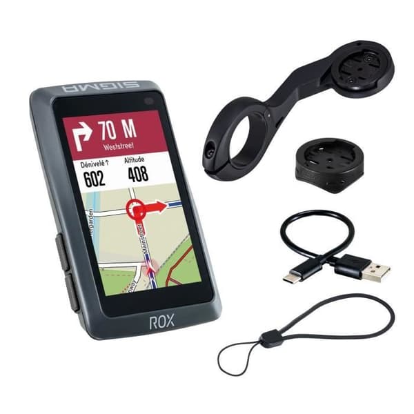 GPS-Computer - SIGMA - ROX 12.1 EVO - Kortnavigation - Dataregistrering - Kompakt og let