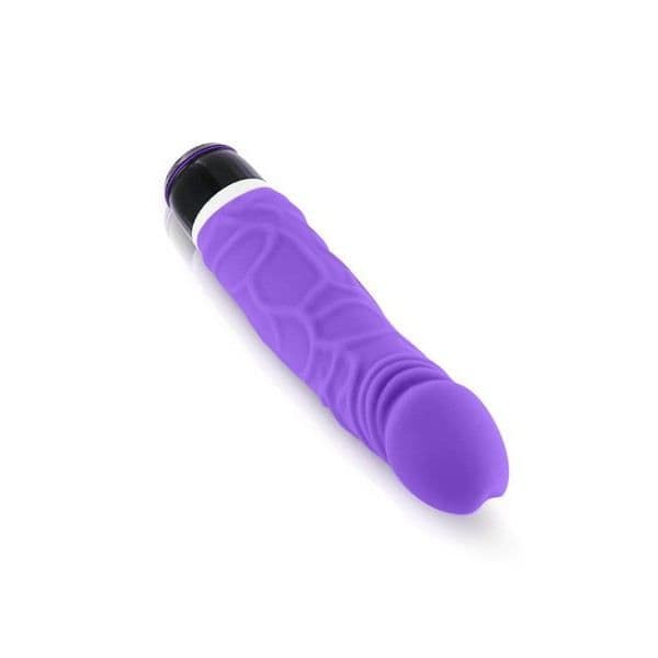 lila realistisk vibrator