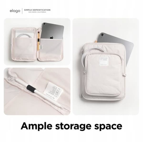 Elago Housse til tablet og bærbar computer Størrelse: Small – passer op til iPad 11 Pastel rosa