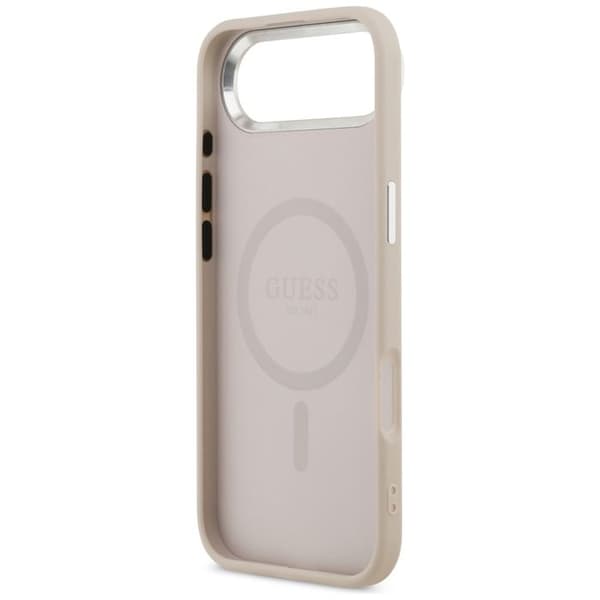 Coque Guess Hardcase Triangle Logo MagSafe til iPhone Air - Pink